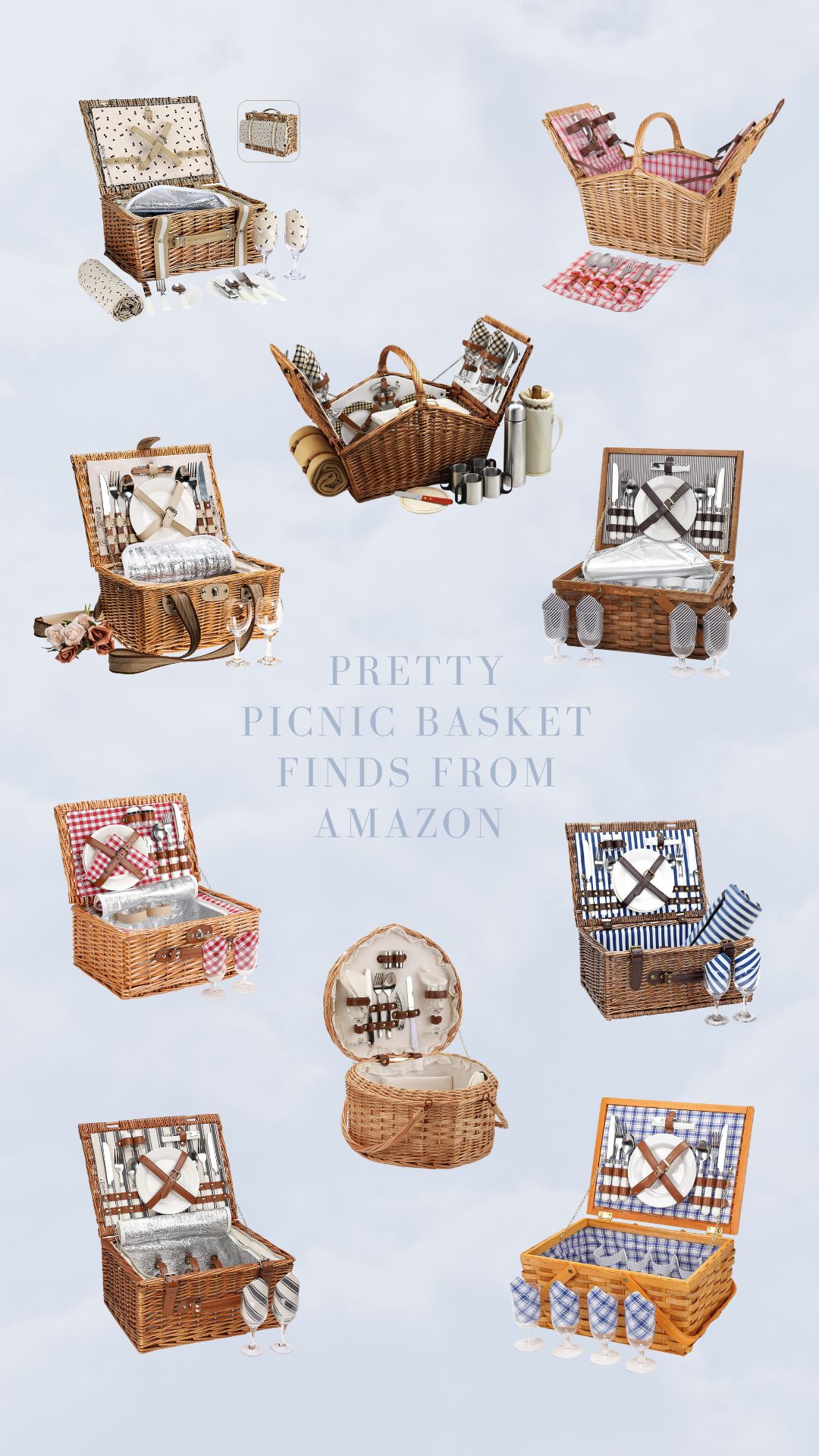 Pretty Picnic Basket Finds