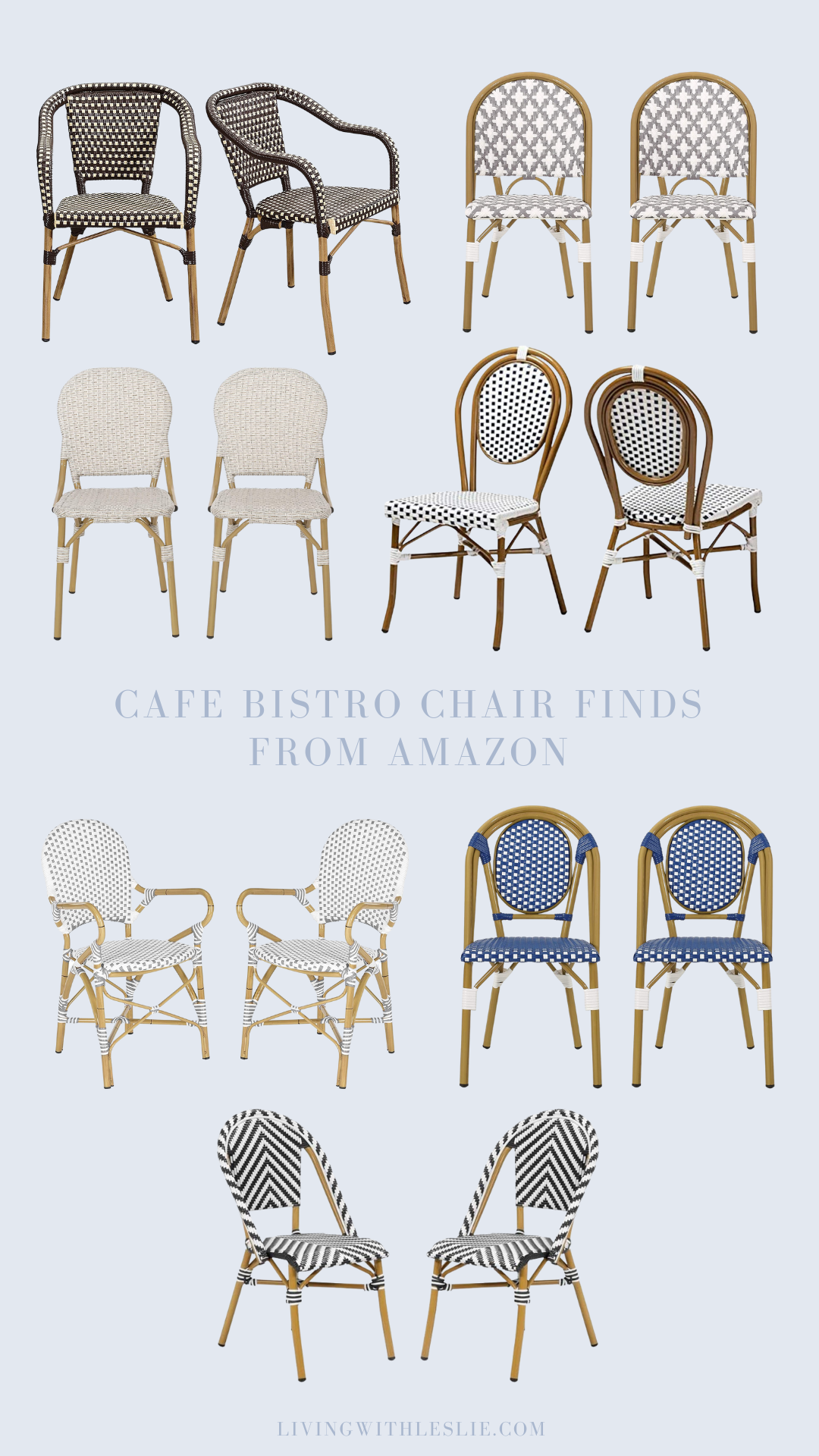 Cafe Bistro Chair Finds from Amazon